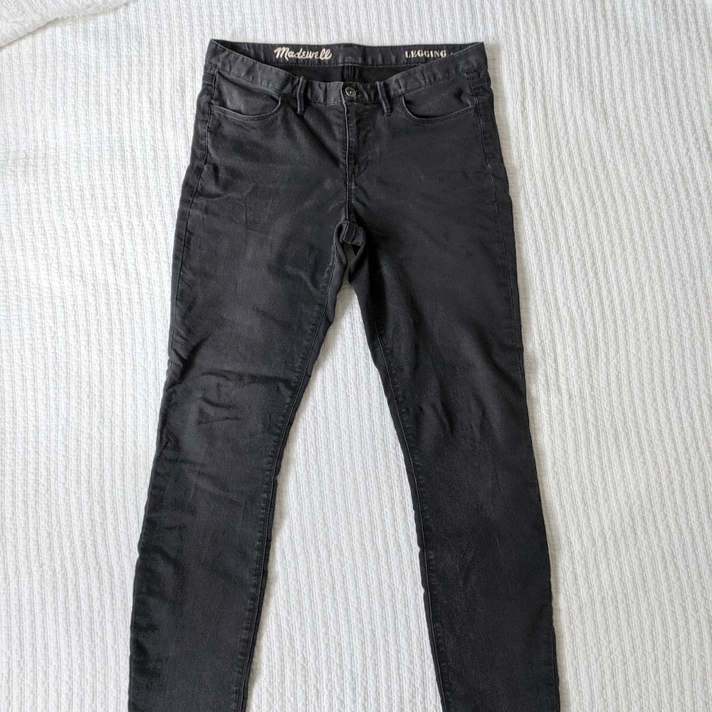 Madewell Black Legging Pants Size 30